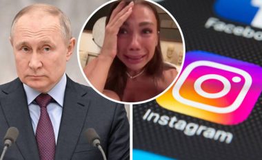 Blogerja ruse shpërthen në lot pasi Instagrami do të ndalohet në Rusi me vendim të Vladimir Putinit