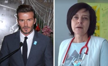 David Beckham i huazon llogarinë e Instagramit me mbi 71 milionë ndjekës mjekes ukrainase në Kharkiv për të postuar për gjendjen e grave shtatzëna
