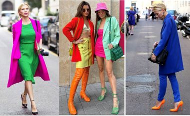 Kontrastet stilistike të ngjyrave: Lojëra të fuqishme vizuale të modës