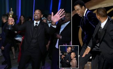 Will Smith argëtohet me familjen dhe miqtë në pas-ndejën e “Oscars” pasi fitoi çmimin ‘Aktori më i mirë’ dhe skandalit që shkaktoi duke goditur me shuplakë Chris Rock