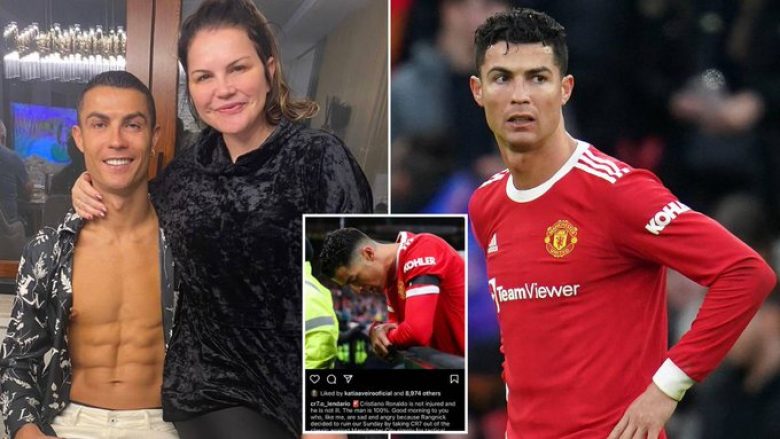Motra e Ronaldos pëlqen postimin në Instagram që thotë se portugezi nuk ishte i lënduar