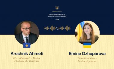 Ahmeti bisedoi me homologen e tij ukrainase: Kosova përkrahë pavarësinë dhe sovranitetin e Ukrainës
