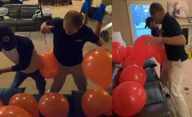 Burrat në Idaho shpërthejnë 10 balona mes trupave të tyre në 15.25 sekonda