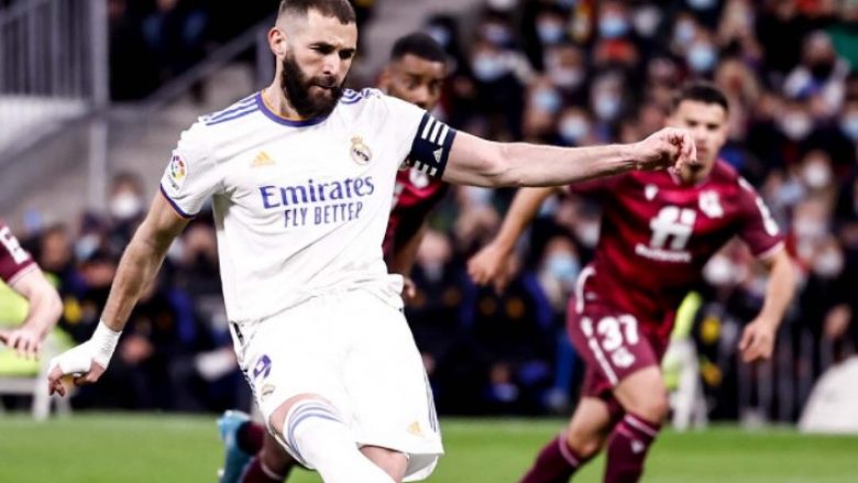 Real Madrid 4-1 Real Sociedad, notat e lojtarëve – Benzema më i dalluari