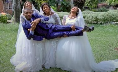 Burri në Kongo u martua me motrat trinjake pasi të tria i propozuan atij njëkohësisht