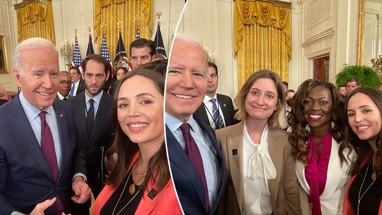 Eliza Dushku takohet në Shtëpinë e Bardhë me Joe Biden