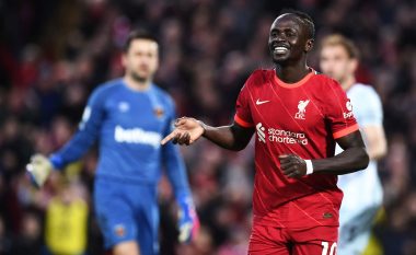 Liverpooli fiton minimalisht ndaj West Ham, vendos goli i Sadio Mane