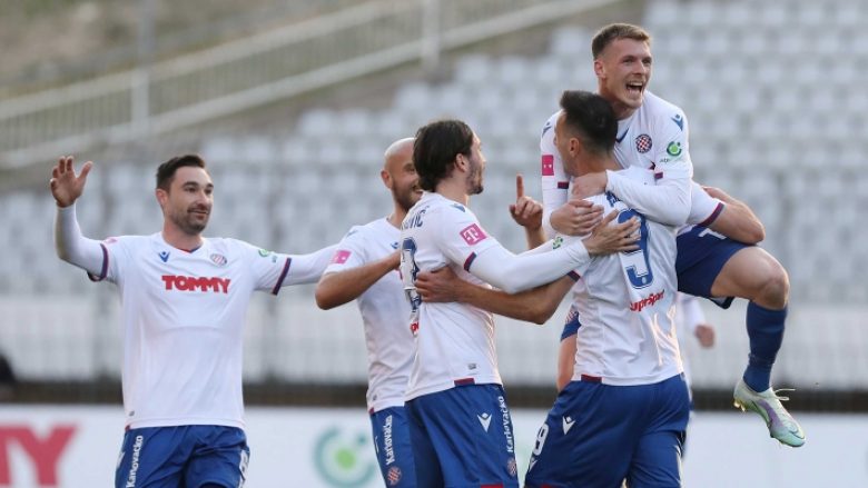 Emir Sahiti feston ftesën e Kosovës me gol, shënon në fitoren e thellë të Hajduk Split