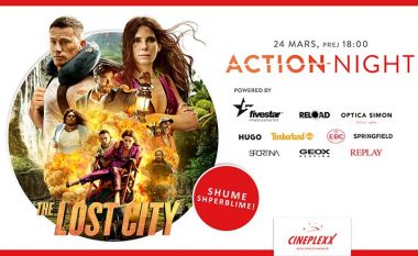 “The Lost City” vjen në Cineplexx me eventin ‘Action Night’ ku do të ketë shumë shpërblime