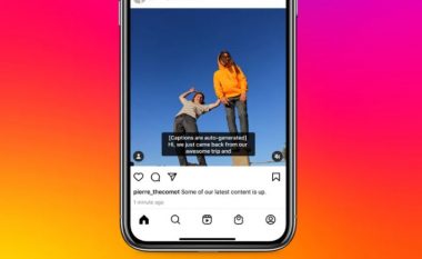 Instagrami do të shtojë titra të krijuara në mënyrë automatike në video