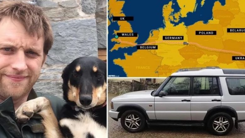 Britaniku do të udhëtojë në Ukrainë për ta dhuruar Land Rover-in e tij