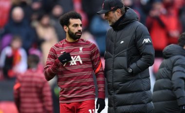 Klopp flet për situatën e kontratës së Salah me Liverpoolin