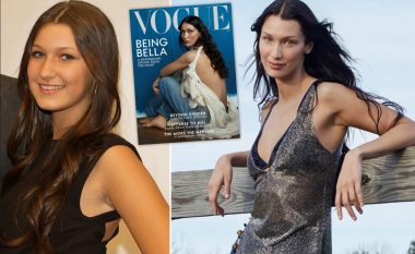 Bella Hadid thotë se ndihej si ‘motra e shëmtuar’ në krahasim me Gigin dhe është pishman që bëri një ndërhyrje në hundë në moshën 14-vjeçare