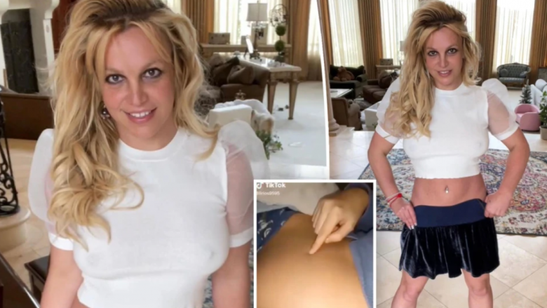 Britney Spears nxit dyshimet se është shtatzënë, publikon video me barkun e rrumbullakosur