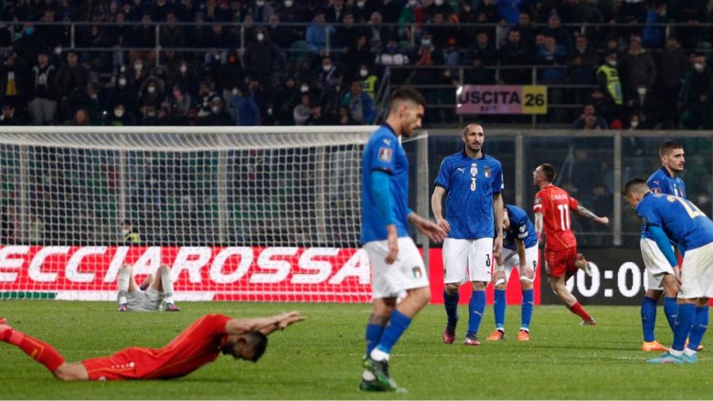 Italia jashtë Kampionatit Botëror, futbolli italian arrin sërish nivelin më të ulët