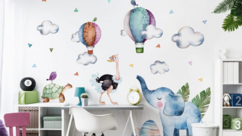 Me zbukurimin e murit ‘Elefanti i Tropikut’, vajza juaj do të ndjehet si në aventurat e Dora eksplorueses