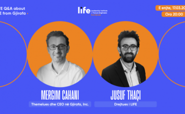 Mërgim Cahani dhe Jusuf Thaçi sot me sesion LIVE të pyetjeve për projektin e ri ‘Gjirafa Life’