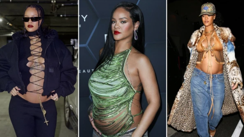 Rihanna flet për stilin e veçantë të veshjes gjatë shtatzënisë: Doja të sfidoja veten me diçka më ndryshe