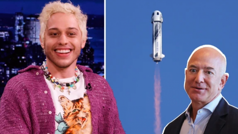 Pete Davidson në bisedime me Jeff Bezos për të shkuar në hapësirë me Blue Origin