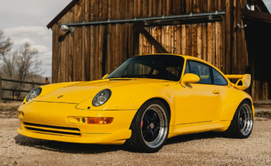 Porsche 911 Turbo e verdhë duket e mrekullueshme