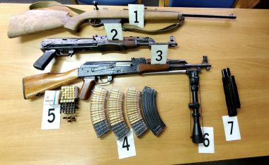 Arrestohet një person në Shtërpcë, i konfiskohen edhe armë zjarri