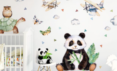 Për me u bo fëmiju yt kampion si Kung Fu Panda, krejt çka i duhet me e motivu është ky zbukures muri për dhomën  gjumit