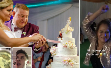 Në një dasmë në Kili u servua tortë me marihuanë – pamjet e bëra virale tregojnë efektet që goditën të ftuarit