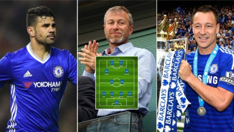 Nga Lampard te Terry dhe Drogba: Formacioni më i mirë i Chelsea në epokën Roman Abramovich