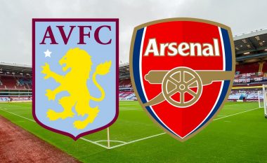 Formacionet zyrtare: Aston Villa – Arsenal