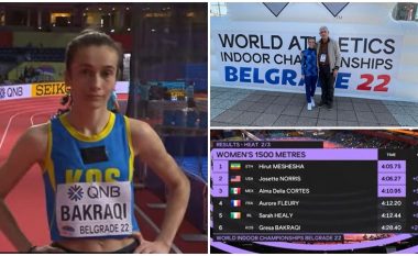 Atletika thyen sërish barrierat – Gresa Bakraqi përfaqësoi Kosovën në Kampionatin Botëror në Beograd