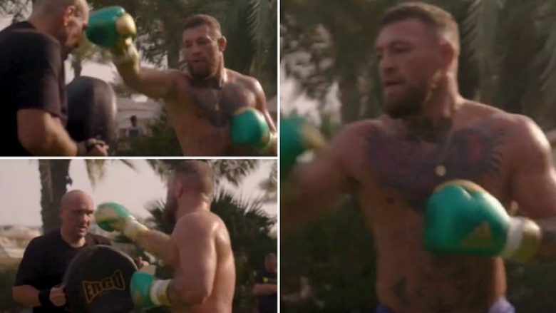 McGregor publikon pamje nga stërvitja – fansat janë shumë të shqetësuar për kthimin e tij në UFC