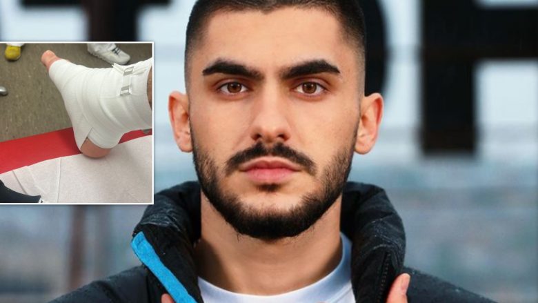 “Aksident”, Butrint Imeri përfundon në spital