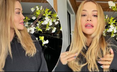 Rita Ora mahnit me thjeshtësinë e veshur në të zeza në paraqitjen e radhës