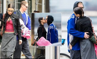 Bella Hadid del publikisht me të dashurin Marc Kalman, shihen duke u puthur gjatë një dalje në New York