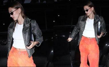 Dy javë pas problemeve shëndetësore, Hailey Bieber shfaqet në formë të mirë gjatë një dalje në Los Angeles