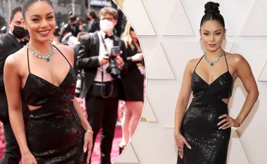 “Oscars 2022” – Vanessa Hudgens shfaq elegancë dhe sharm gjatë parakalimit në tapetin e kuq