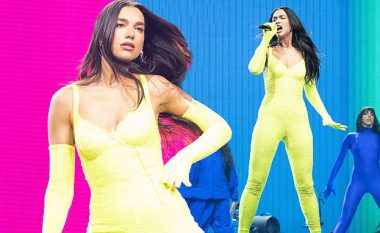 Dua Lipa duket senzacionale në koncertin e radhës nga turneu amerikan