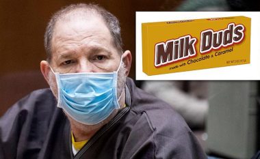 Harvey Weinstein akuzohet për kontrabandë të karameleve “Milk Duds” në burg