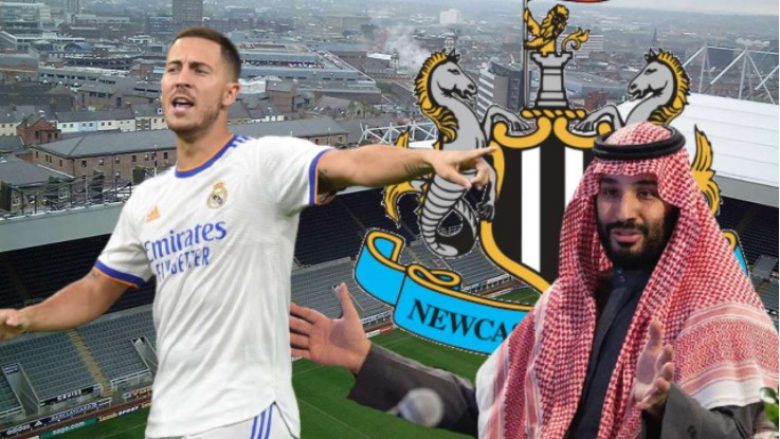 Eden Hazard ka nisur negociatat për një rikthim në Angli, projektohet si lider i Newcastle