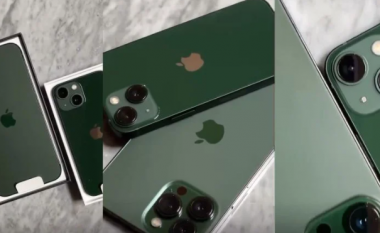 Videoja tregon vështrimin më të afërt të telefonave iPhone 13 dhe iPhone 11 Pro me ngjyrë jeshile