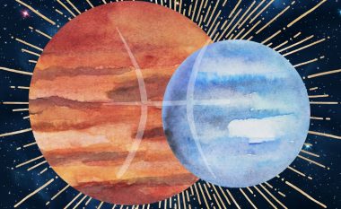 Gjithçka që duhet të dini për lidhjen e rrallë Jupiter-Neptun që ndodh në prill