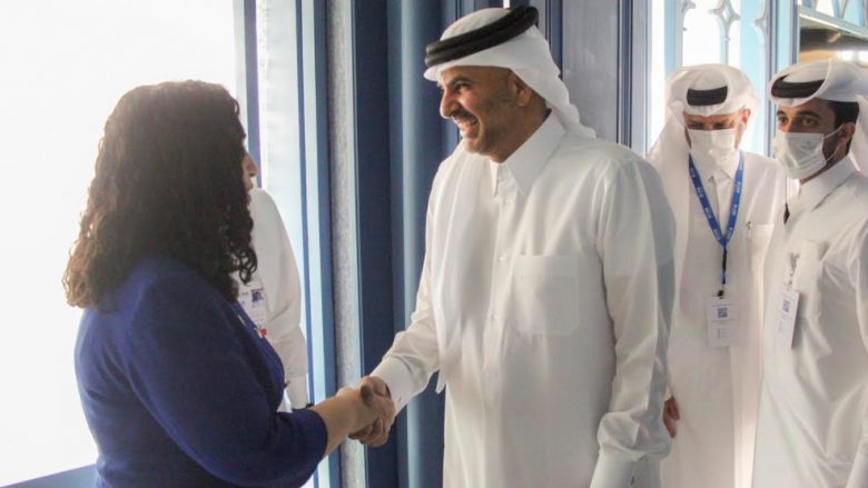 Osmani takon kryeministrin e Katarit, shpreh gatishmërinë për thellimin e bashkëpunimit ekonomik
