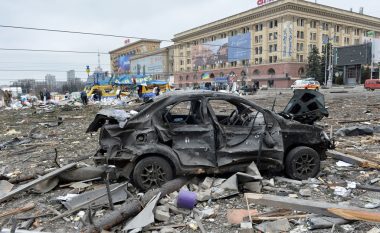 Qendra e Kharkiv pas granatimeve ruse, qyteti i dytë më i madh ukrainas