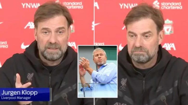 Jurgen Klopp pajtohet me vendimin për të vendosur sanksione ndaj Roman Abramovich dhe Chelseat