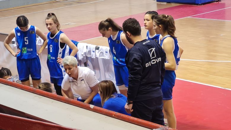 Kosova U-14 në konkurrencën e femrave në basketboll triumfon ndaj Bullgarisë