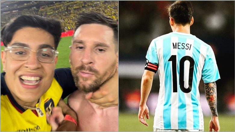 Messi mbeti i tronditur kur tifozi i Ekuadorit hyri në fushë dhe e kapi për qafe