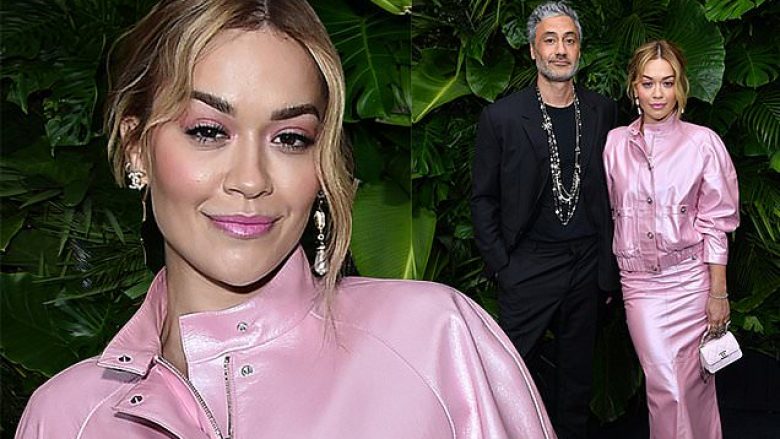 Rita Ora shkëlqen në krah të të dashurit Taika Waititi, në një tjetër para-ndejë të “Oscars 2022”