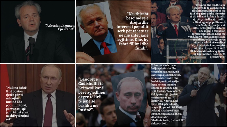 Putin ‘ringjall’ Millosheviqin – deklarata që tregojnë ngjashmërinë e madhe në retorikën e tyre