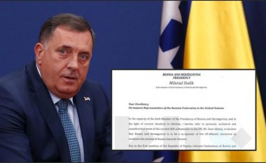 Manovra e radhës e Dodik, u përpoq të ndikonte në votën e ambasadorit të BeH në OKB për rezolutën rreth Ukrainës – u ndihmua nga rusët