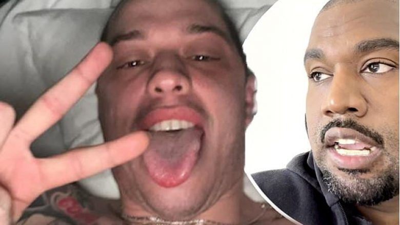 Pete Davidson i çon fotografi me mesazhin “Në shtrat me gruan tënde” reperit Kanye West